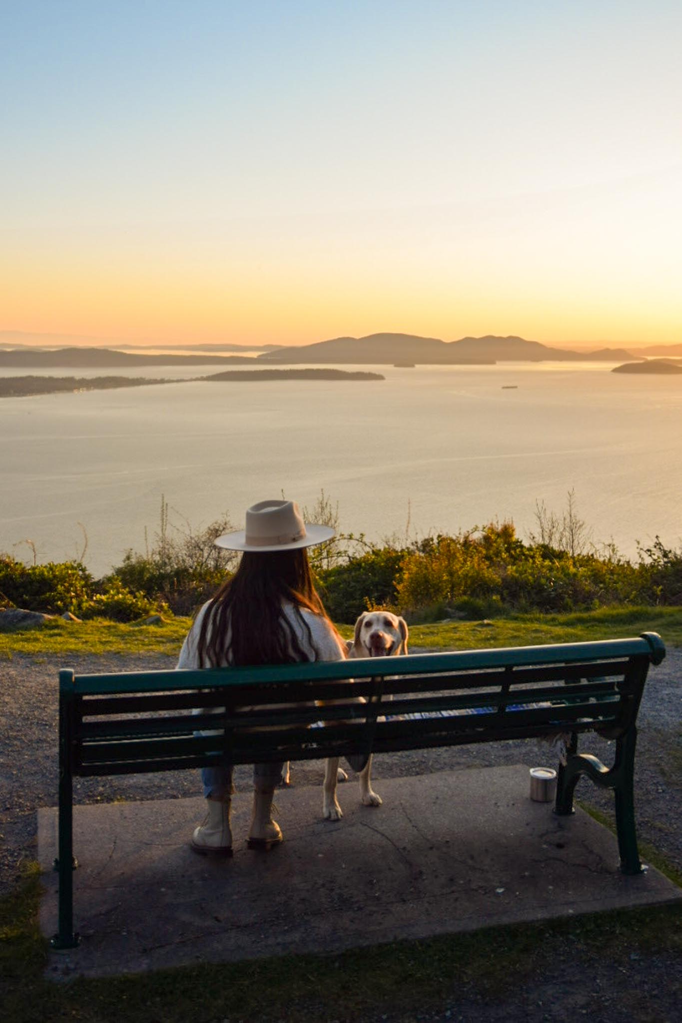 Sunset at Samish Overlook is at the top of my list of Things to do in Bellingham Washington