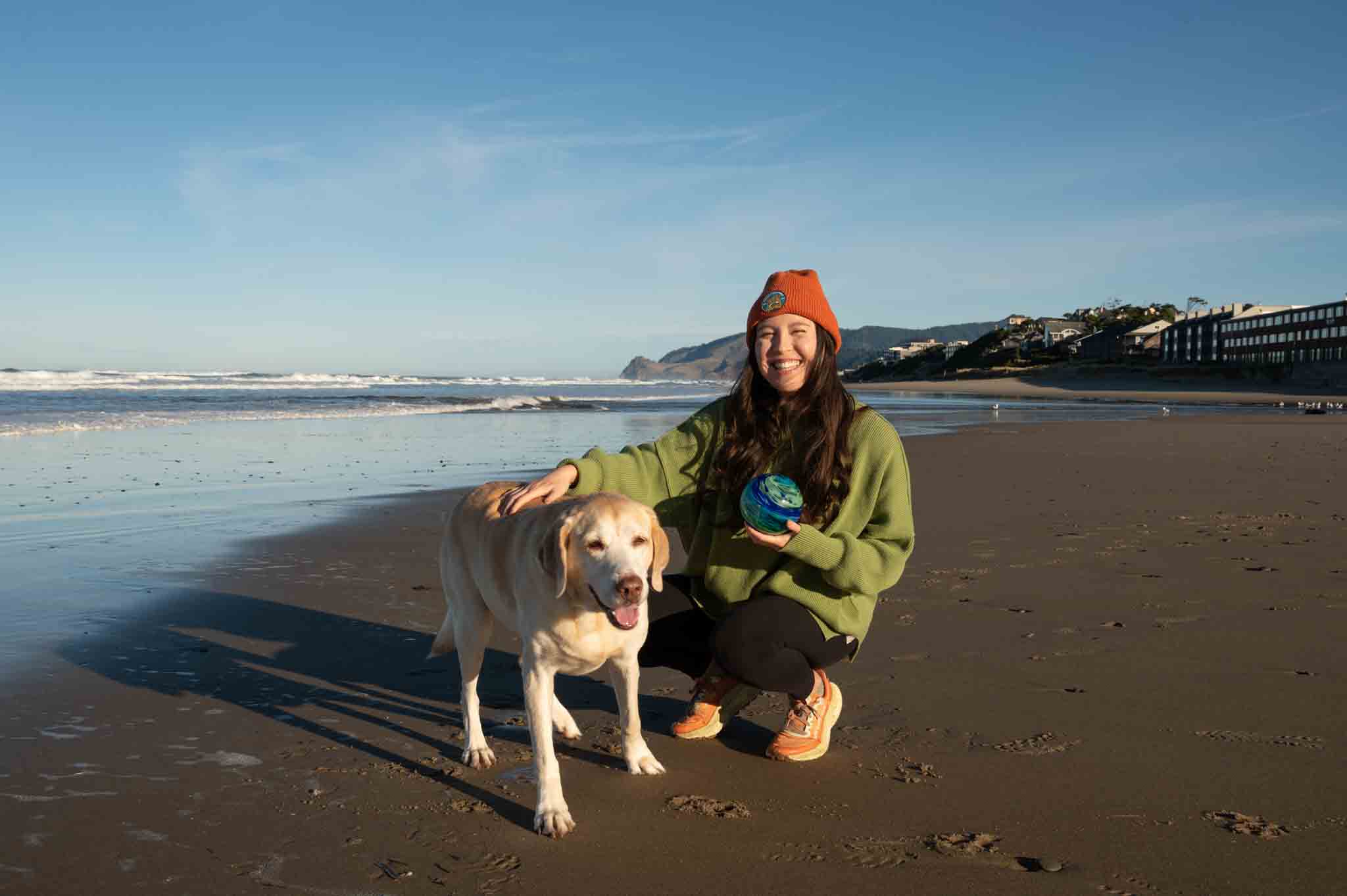 Things to do in Lincoln City Oregon With Your Pup This Winter